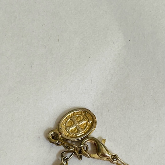 VINTAGE Czech Glass Pink Faceted Beaded Bracelet Jewelry Set - Picture 7 of 9